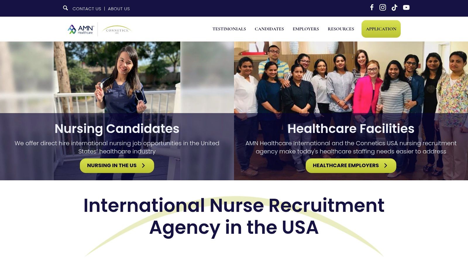 Connetics USA (AMN Healthcare, Direct‑Hire)