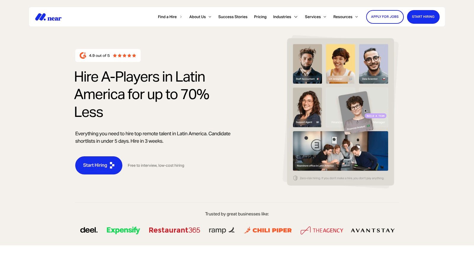 Hire With Near